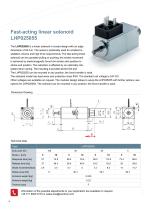 Catalogue | High Performance Solenoids LHP-8
