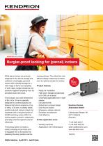 Compact Lock - Parcel Lockers-2