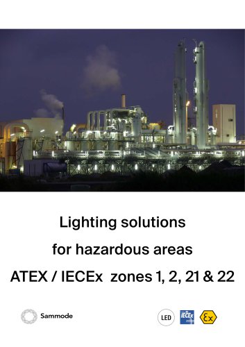 Lighting solutions for hazardous areas ATEX / IECEx