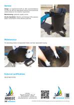 Filtration of water polluted with hydrocarbons F50-4
