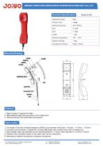 Joiwo Retro cordless telephone colorful anti-statics handset A05 - 1