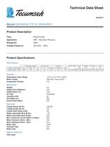 Technical Data Sheet Model:AE4425U-FZ1A (AE4425U)-1