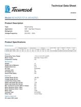 Technical Data Sheet Model:AE4425Z-FZ1A (AE4425Z)-1