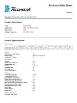 Technical Data Sheet  Model:AE4430U-FZ1A (AE4430U)-1