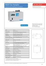 SH-2001-WAD - multi gas - suction type gas detector - 1