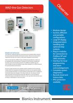 SH-WAD - Single channel suction type gas detector - 1