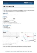 TUBE ZnO VARISTOR-1