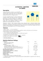 varistors - 2008/2009-7