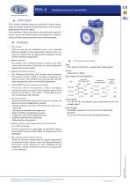 FKH - Absolute pressure transmitter - 1