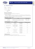 FKP - Pressure transmitter (direct mount type) - 8