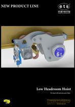 Low Headroom Hoist - 1