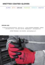 Catalogue Coated knitted Gloves 2014-8