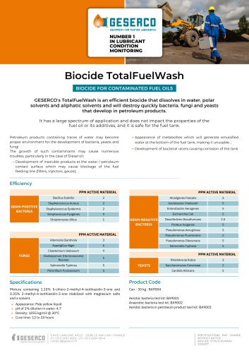 Biocide TotalFuelWash