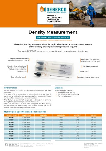 Density Measurement