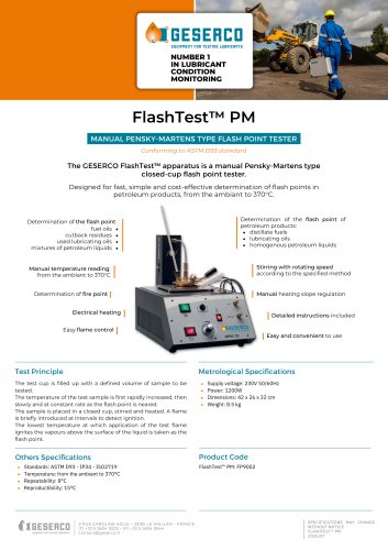 FlashTest™ PM