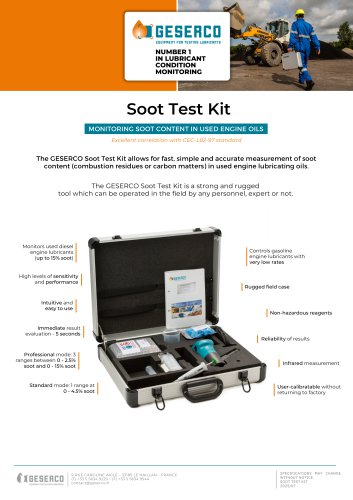 Soot Test Kit