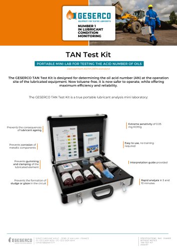 TAN Test Kit
