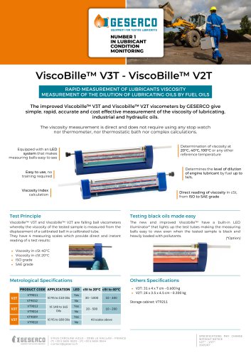 ViscoBille™ V3T - ViscoBille™ V2T