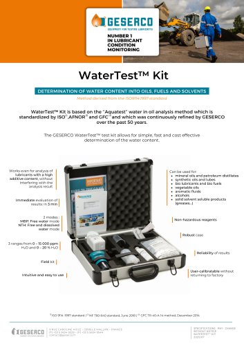 WaterTest Kit