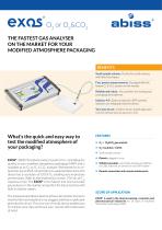 EXOS Benchtop Headspace gas analyzer Abiss-1