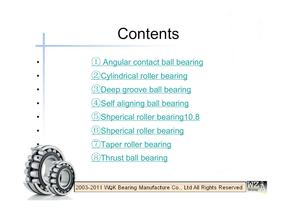 WQK bearing products overview-10