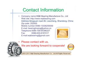 WQK bearing products overview-9