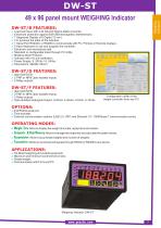 INDUSTRIAL WEIGHING GENERAL CATALOGUE - 7