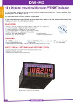 INDUSTRIAL WEIGHING GENERAL CATALOGUE - 8