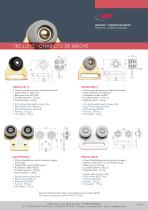 Trolleys, carriage rollers and ball bearings - 1