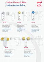 Trolleys, carriage rollers and ball bearings - 3