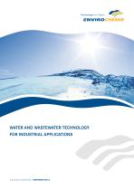 WATER AND WASTEWATER TECHNOLOGY FOR INDUSTRIAL APPLICATIONS - 1