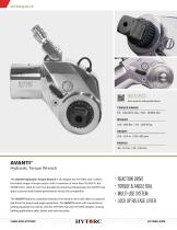 AVANTI Hydraulic Torque Wrench Cut Sheet-1