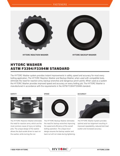 HYTORC ASTM Washer cut sheet