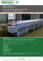 Beltrotherm DRYING OF SCREEN PRINTING PRODUCTS AFTER PARTIAL SCREEN PRINTING-1
