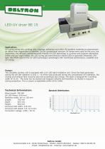 LED UV dryer BE 15-1