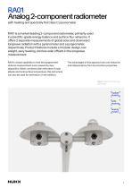 Analog 2-component radiometer RA01-2