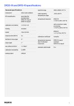 Analog Class A & B pyrheliometers DR20-A1 DR15-A1-6