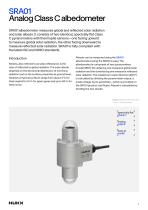 Analog Class C albedometer SRA01-2