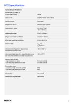 Flare radiation monitor/heat flux sensor HF02-5