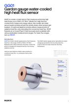 Gardon gauge water-cooled high heat flux sensor GG01-2