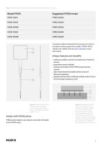 Heaters for verification of performance of FHF-series heat flux sensors HTR02 series-3