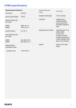 Heaters for verification of performance of FHF-series heat flux sensors HTR02 series-5