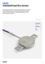 Industrial heat flux sensor HF05-2