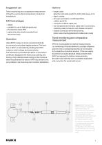 Industrial heat flux sensor IHF01-4