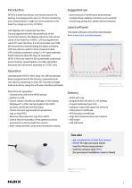 Portable heat flux sensor with read-out unit/data logger HF03-LI19-3
