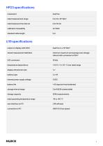 Portable heat flux sensor with read-out unit/data logger HF03-LI19-4