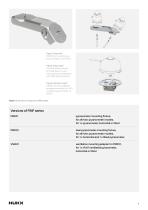 Pyranometer mounting fixtures PMF series-4