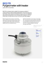 Pyrgeometer with heater and 4–20 mA transmitter IR02-TR-2