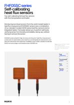 Self-calibrating heat flux sensors FHF05SC series-2