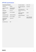 Self-calibrating heat flux sensorTM HFP01SC-5